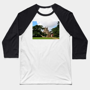 Highclere Castle Downton Abbey Hampshire England Baseball T-Shirt